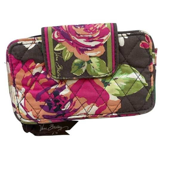 Vera Bradley Handbags - Vera Bradley English Rose Wallet ID Billfold Quilted Carry It All